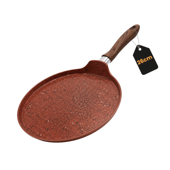 Poêle à crêpes granit - revêtement granit antiadhésif - diamètre 26cm