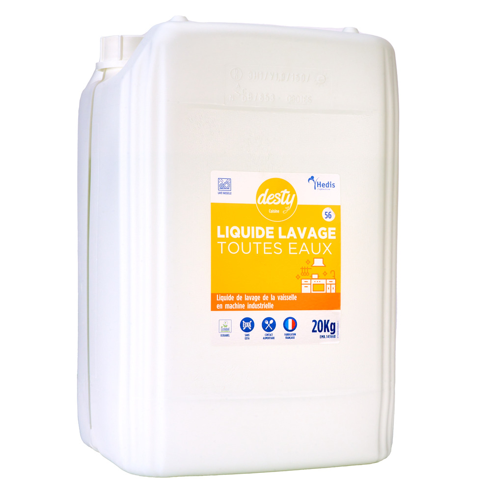 Desty liquide lavage toutes eaux bidon de 20kg - sodel