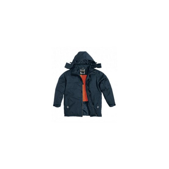 Parka de travail multipoches bleu marine t2xl delta plus duncabm3x