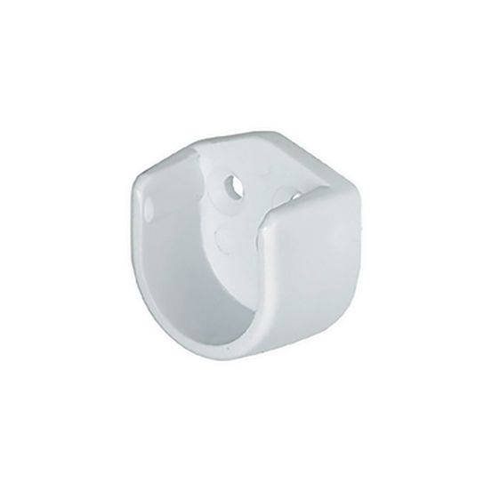 Support tube armoir blanc 18mm