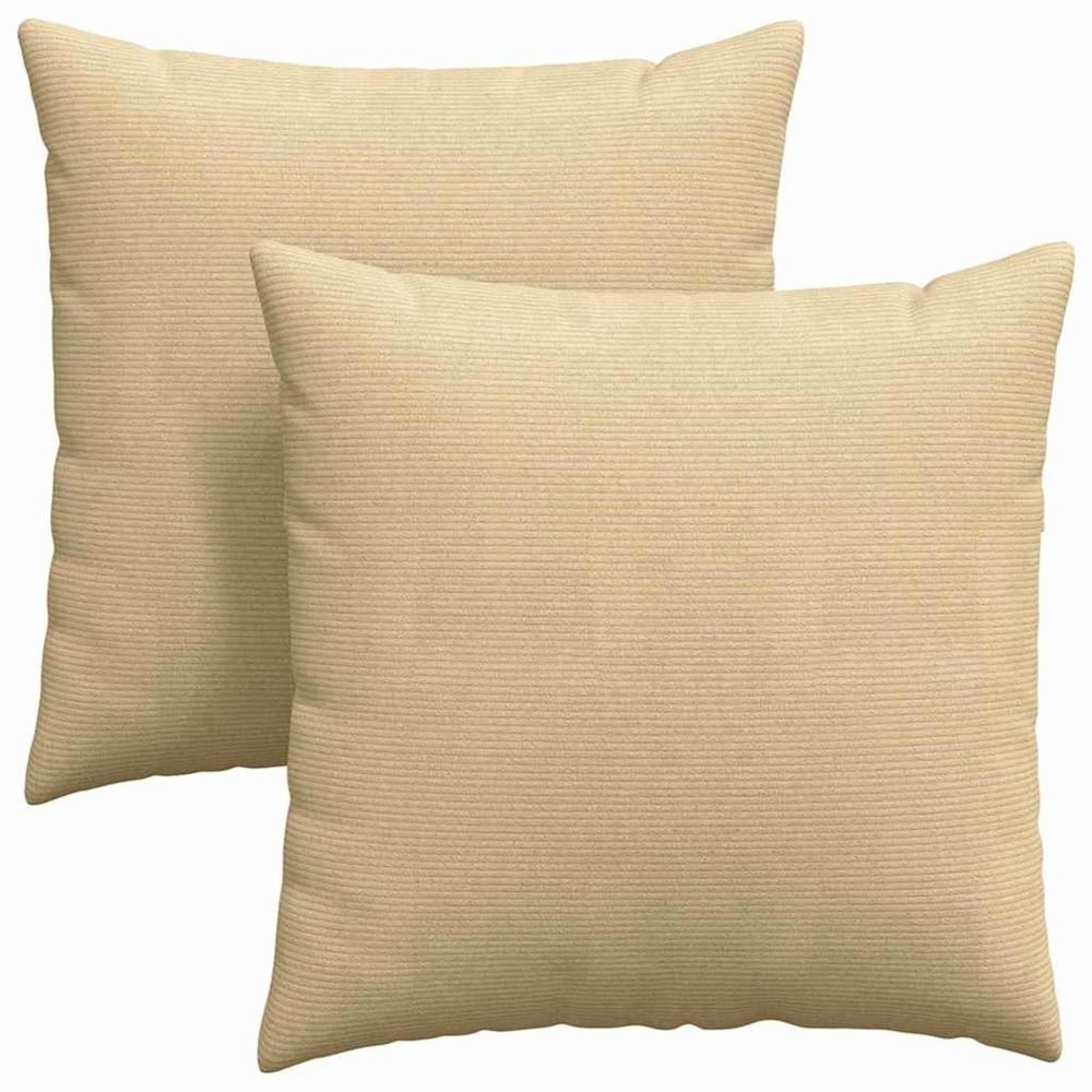 Coussins de canapé 2 pcs vert gris 80 x 80 cm