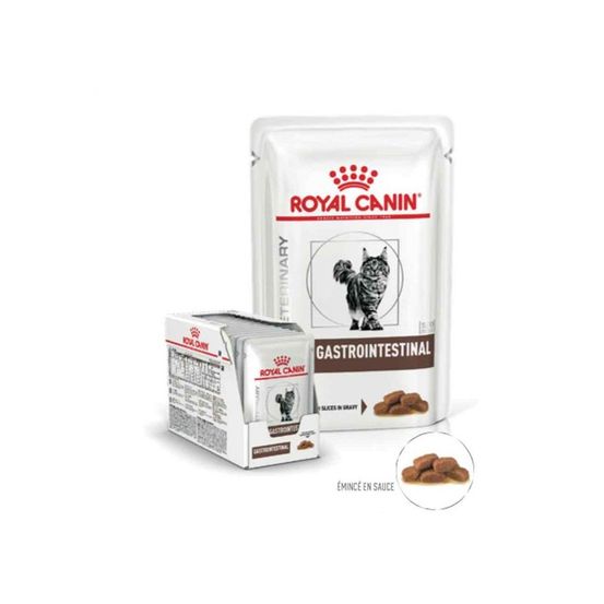 Patée chat veterinary cat gastrointestinal - royal canin 12*85 g
