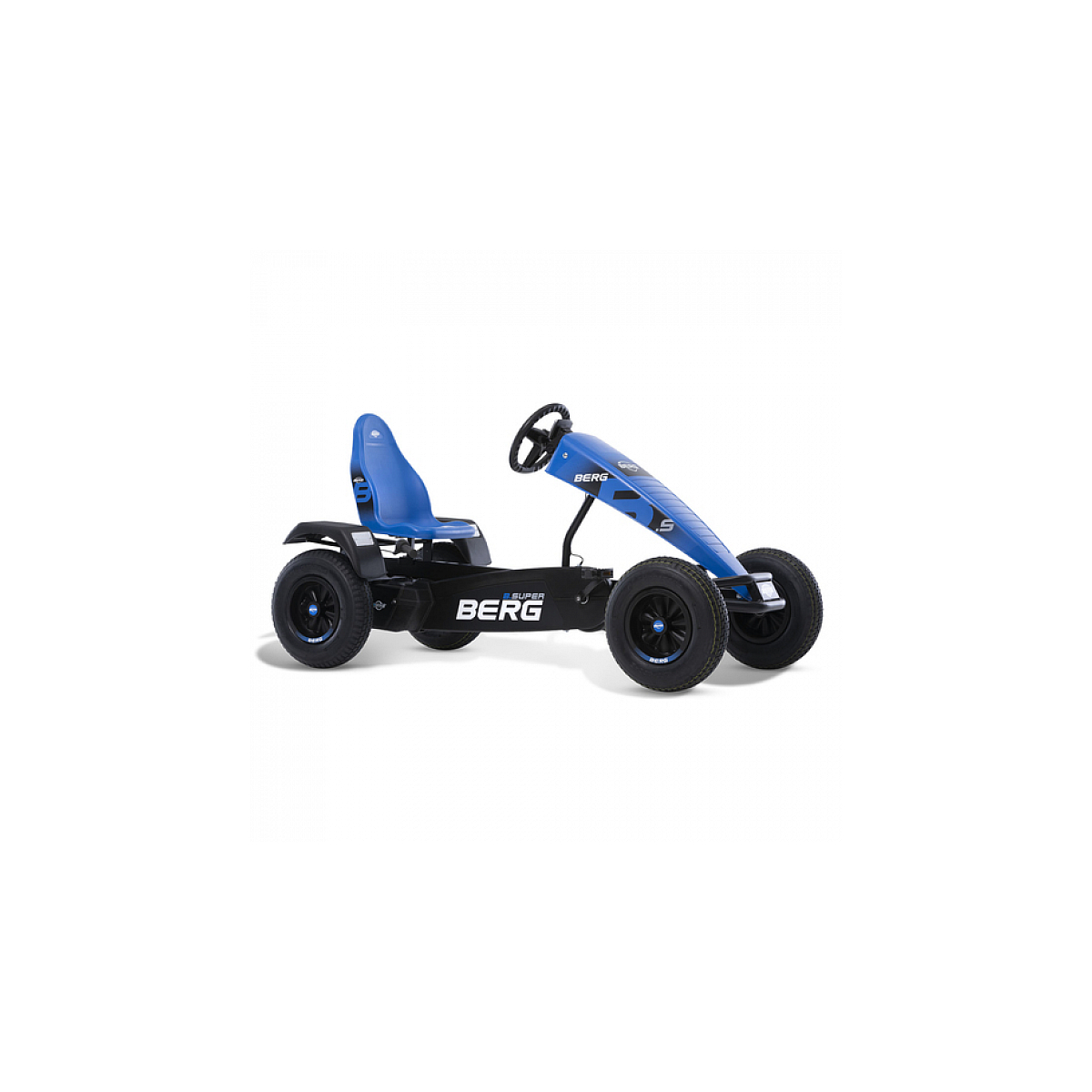 E-kart à pédales avec xxl-frame b.super blue avec 3 vitesses