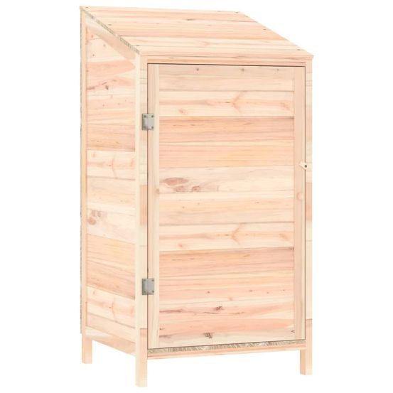 Remise de jardin 55x52x112 cm bois de sapin solide