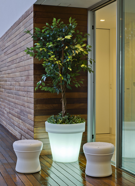 Pot lumineux Magnolia 60