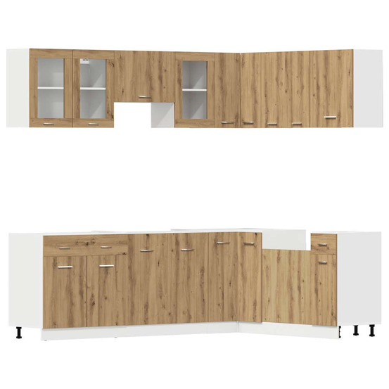 Ensemble de 11 meubles de cuisine