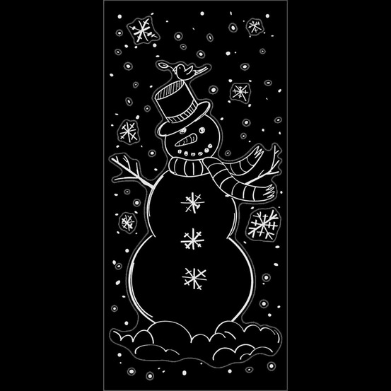 Sticker paillettes grand modèle