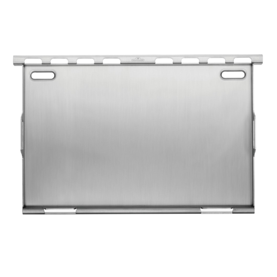 Plancha intégrale en inox pour barbecue rogue 525 & 625 / encastrés série 700 / prestige / prestige pro