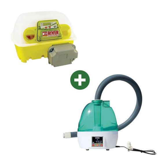 Couveuse automatique et biomaster super 12 + humidificateur nebula