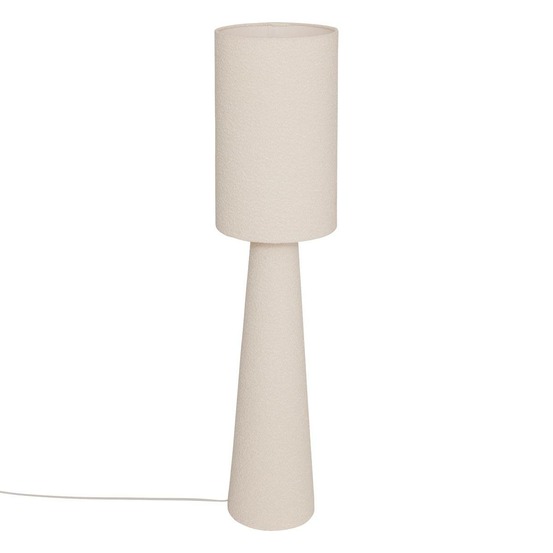 Lampadaire droit secteur solal blanc h124cm