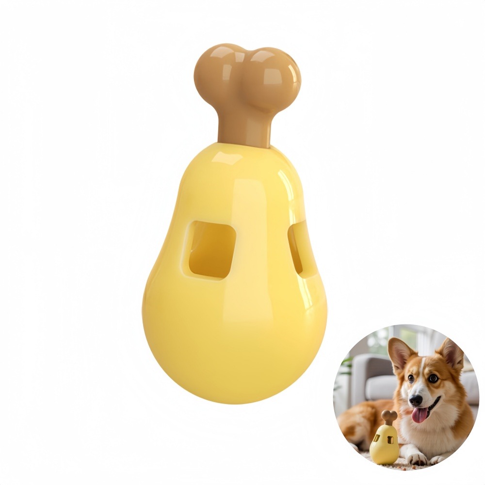 Jouet qui fuit de la nourriture dans un gobelet pour chien 11×6×6cm