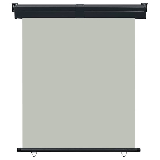 Auvent latéral de balcon 145x250 cm gris