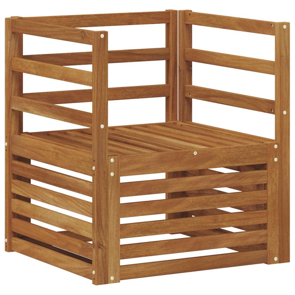 Ensemble de canapés d'extérieur bois d'acacia massif