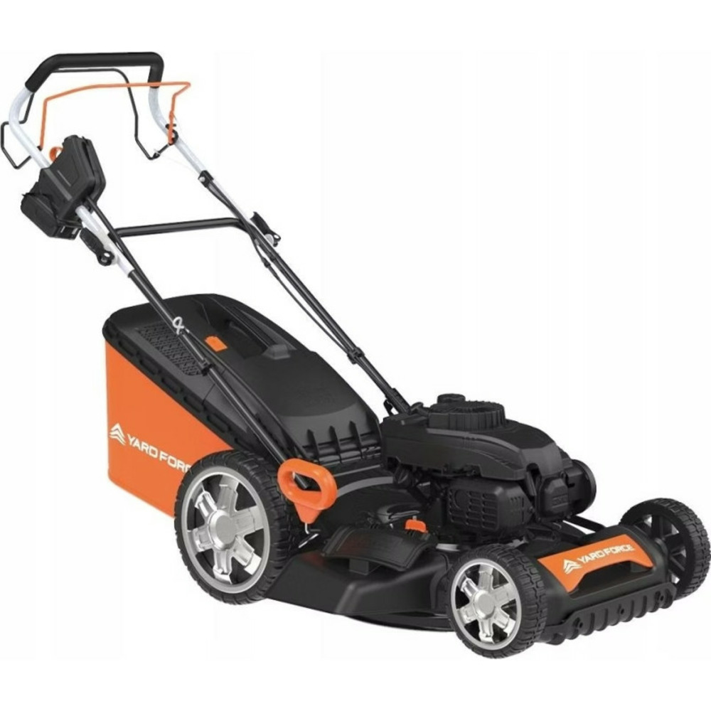 Tondeuse yard force gma53e démarrage manuel et électrique sans effort