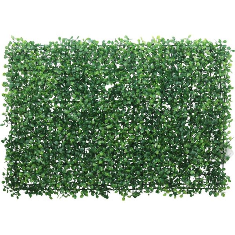 Mur végétal de buis artificiel 60 x 40 cm