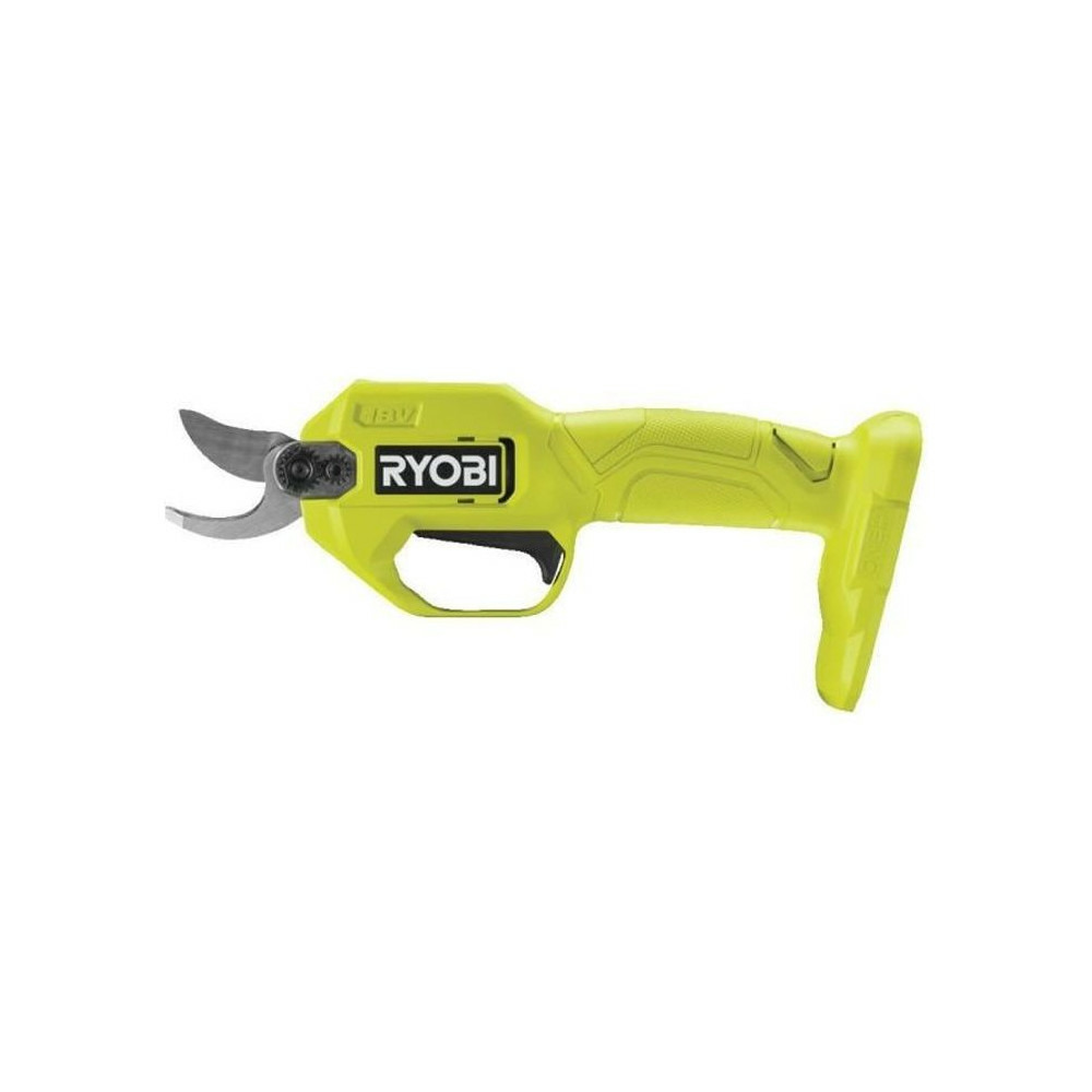 Ryobi - sécateur 18v one+ - lames bypass chromées en acier sk5 - capacité de coupe 25 mm - sans batterie ni chargeur - ry18sc