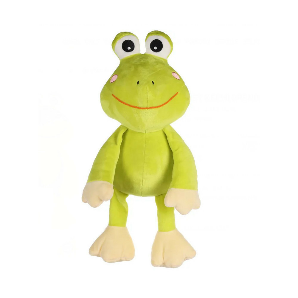 Jeux kermi la grenouille vert 45 cm pour chien