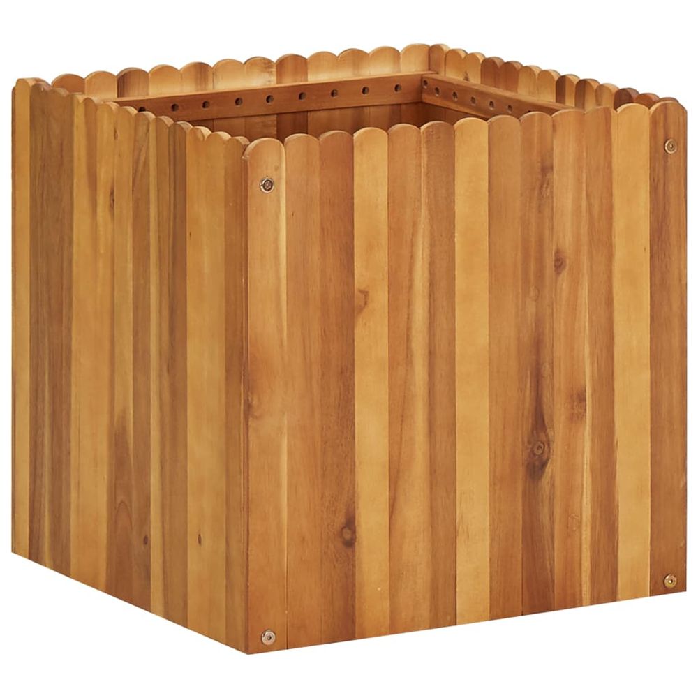 JARDINIERE 50X50X50 CM BOIS MA-(866195)