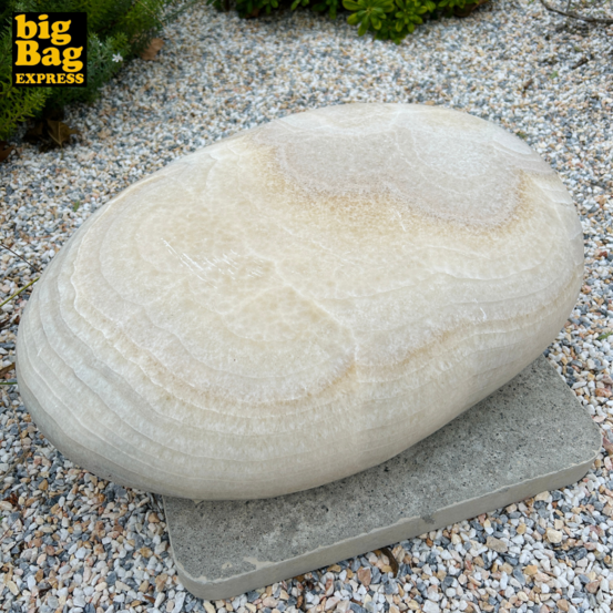 Galet décoratif de jardin en onyx flamingo egeo 73kg