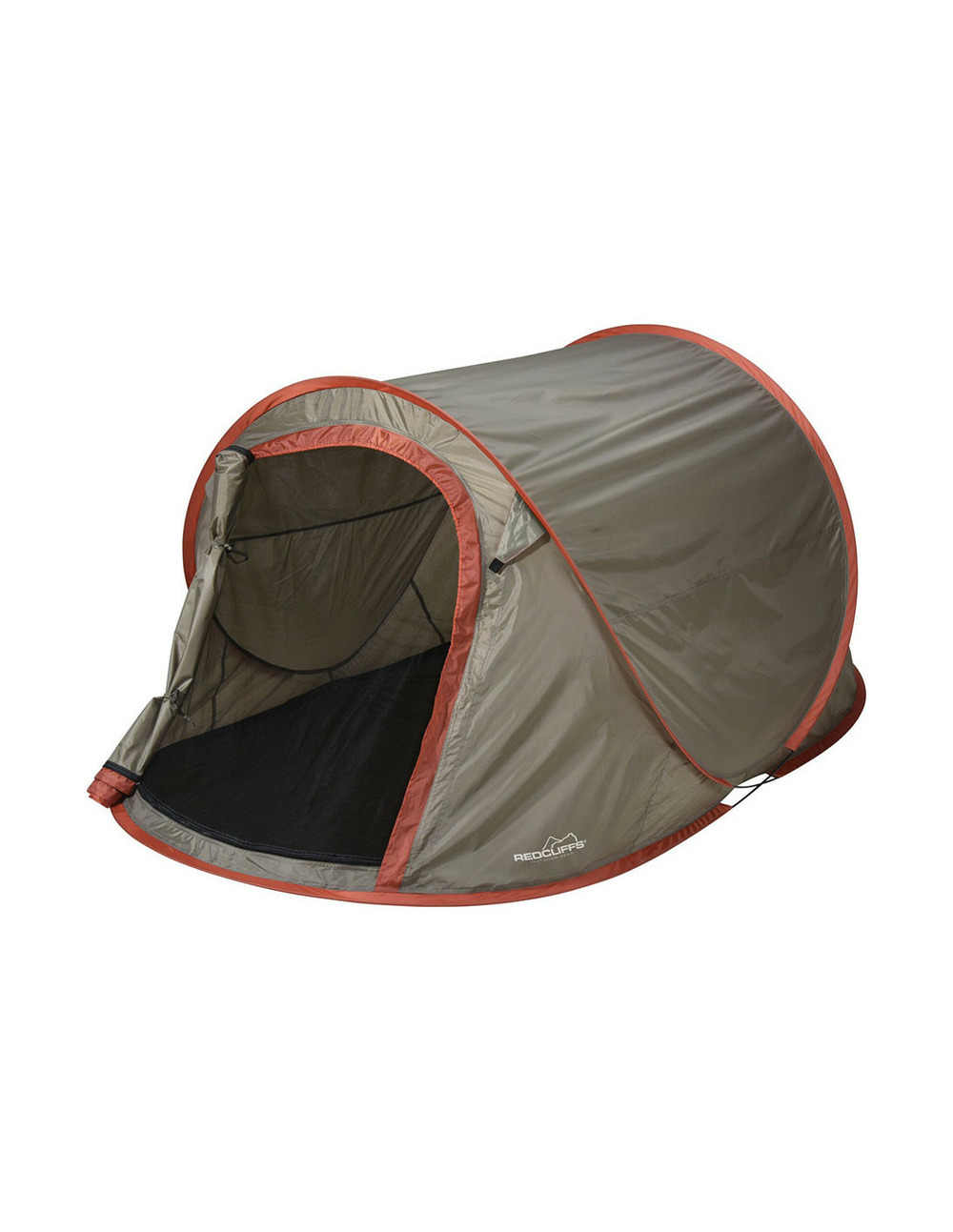 Tente de campagne 120x200x95cm couleur brun redcliffs