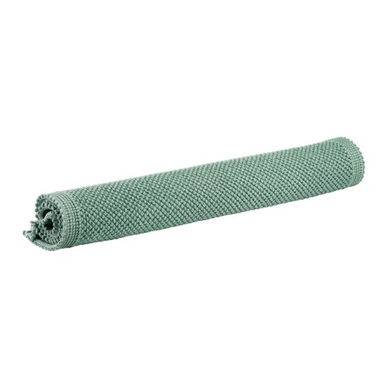 Tapis de bain uni etia sauge 54 x 64 cm