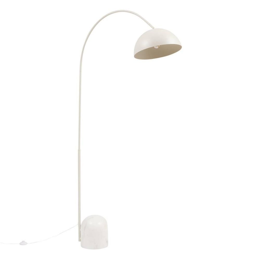 Lampadaire arc en marbre 