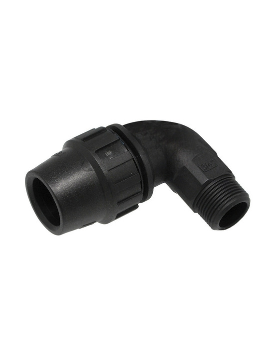 Coude filetage male 25mm (3/4'') aqua control