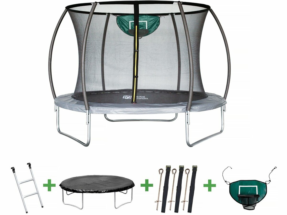 Trampoline avec filet intérieur 