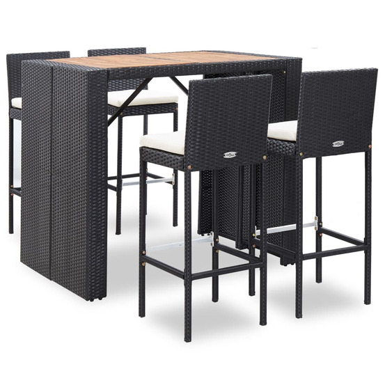 VIDAXL ENSEMBLE DE BAR 5 2-(917411)