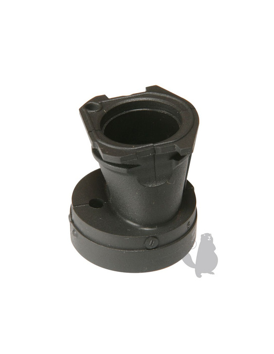 Connexion d'admission pour husqvarna remplace 503 92 87-01. Adaptable sur machines 355, 357 et 359.