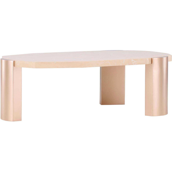 Table basse 125 x 71 cm kres rose