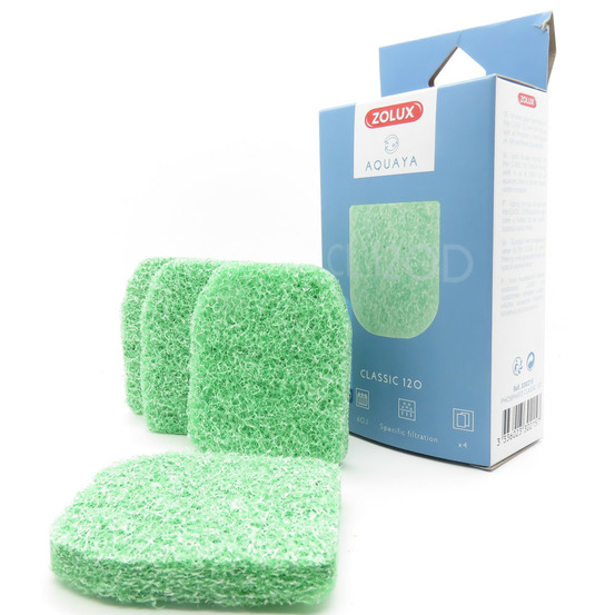 Mousse anti-algues cl 120 d pour pompe classic 120 pour aquarium.