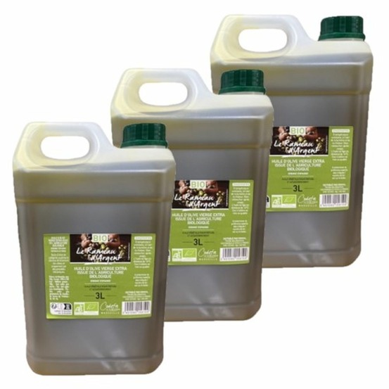 Huile d'olive vierge extra bio - le rameau d'argent