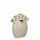Mica decorations vase saul - 26x14x30.5 cm - céramique - gris