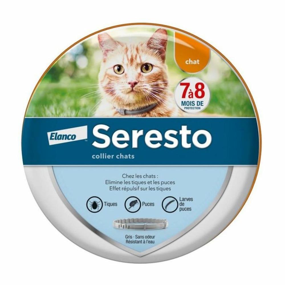 Collier antiparasitaire chat - seresto collier x12