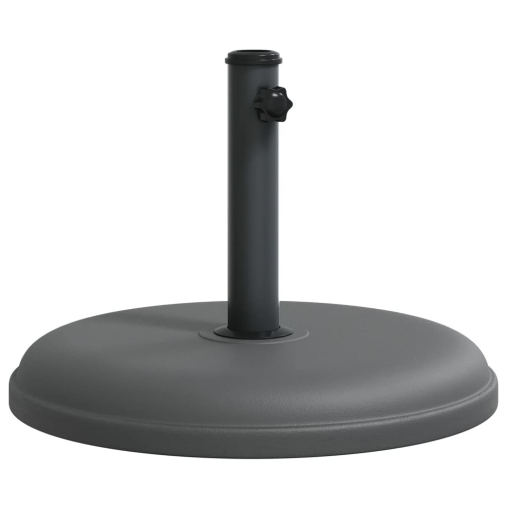 Base de parasol pour mâts ø32/35/38 mm 15 kg rond