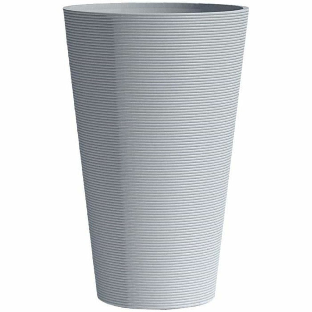 Pot de fleurs haut green care sense haut pierre bleue 55 cm - 100% recyclé - résistance uv et gel