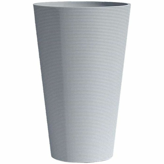 Pot de fleurs haut green care sense haut pierre bleue 55 cm - 100% recyclé - résistance uv et gel