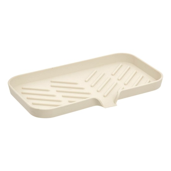 5five - tapis pour évier sileo beige 24x15cm