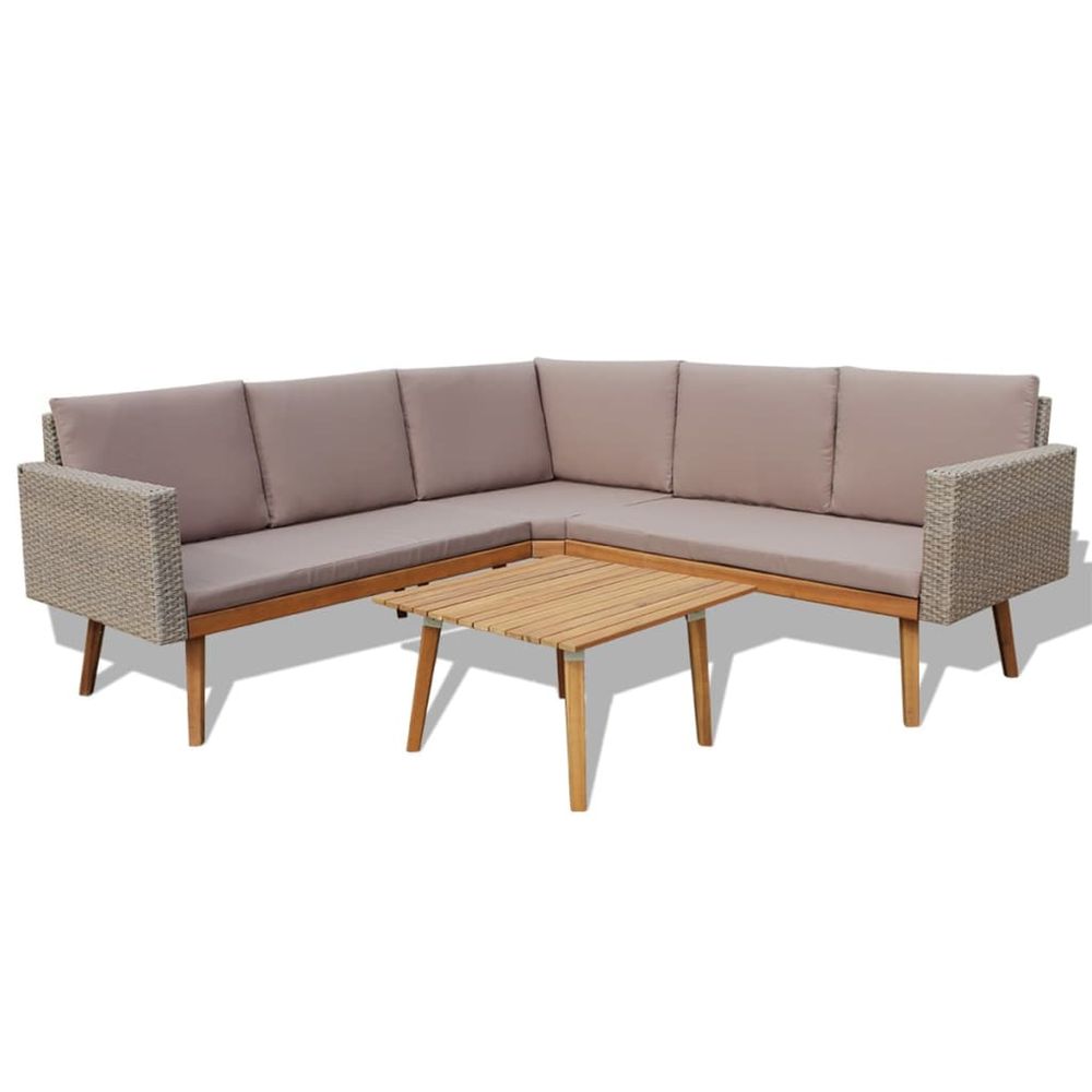 VIDAXL SALON DE JARDIN 4 29-(917508)