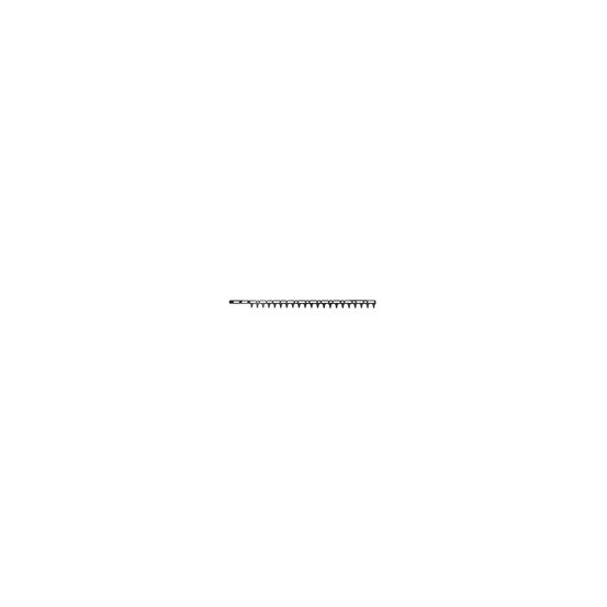 Lame inférieure pour taille-haie echo modèles hcs-3210es. Origine: x412-000790.