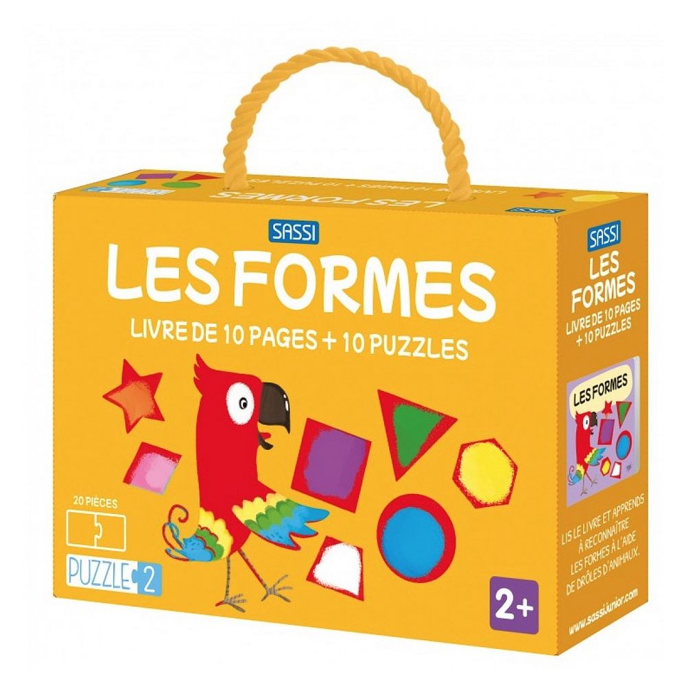 Les formes livre et 10 puzzles