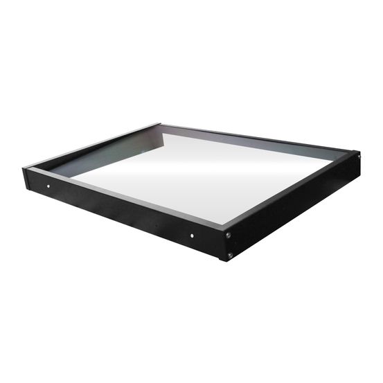 Marquise porte extérieure 120x80cm – polycarbonate solide 2,7mm – supports en acier – auvent protection