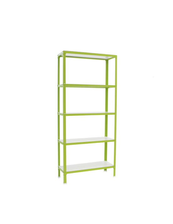 Etagère légère sans vis simonhome click wood plus 5/300 vert/blanc vert/blanc 1800x1000x300 - simonrack