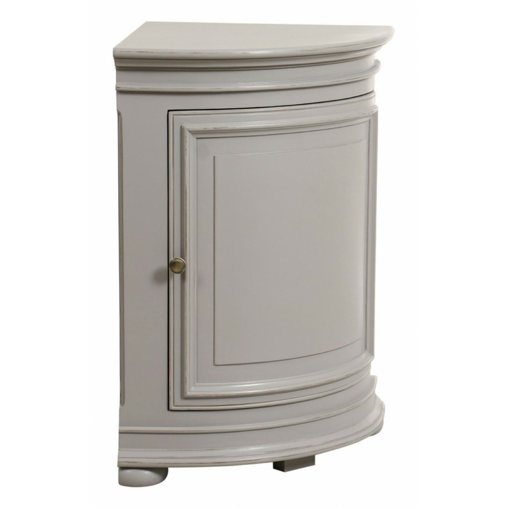 Encoignure basse mdf blanc - harmonie interior's