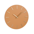 Mica decorations - horloge en aluminium marron clair d35,5