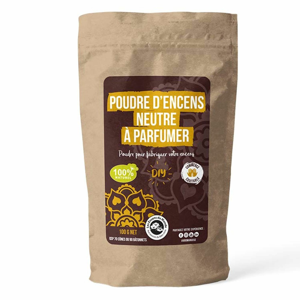 Diy encens - poudre neutre à parfumer