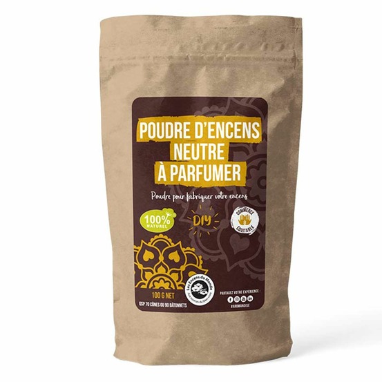 Diy encens - poudre neutre à parfumer