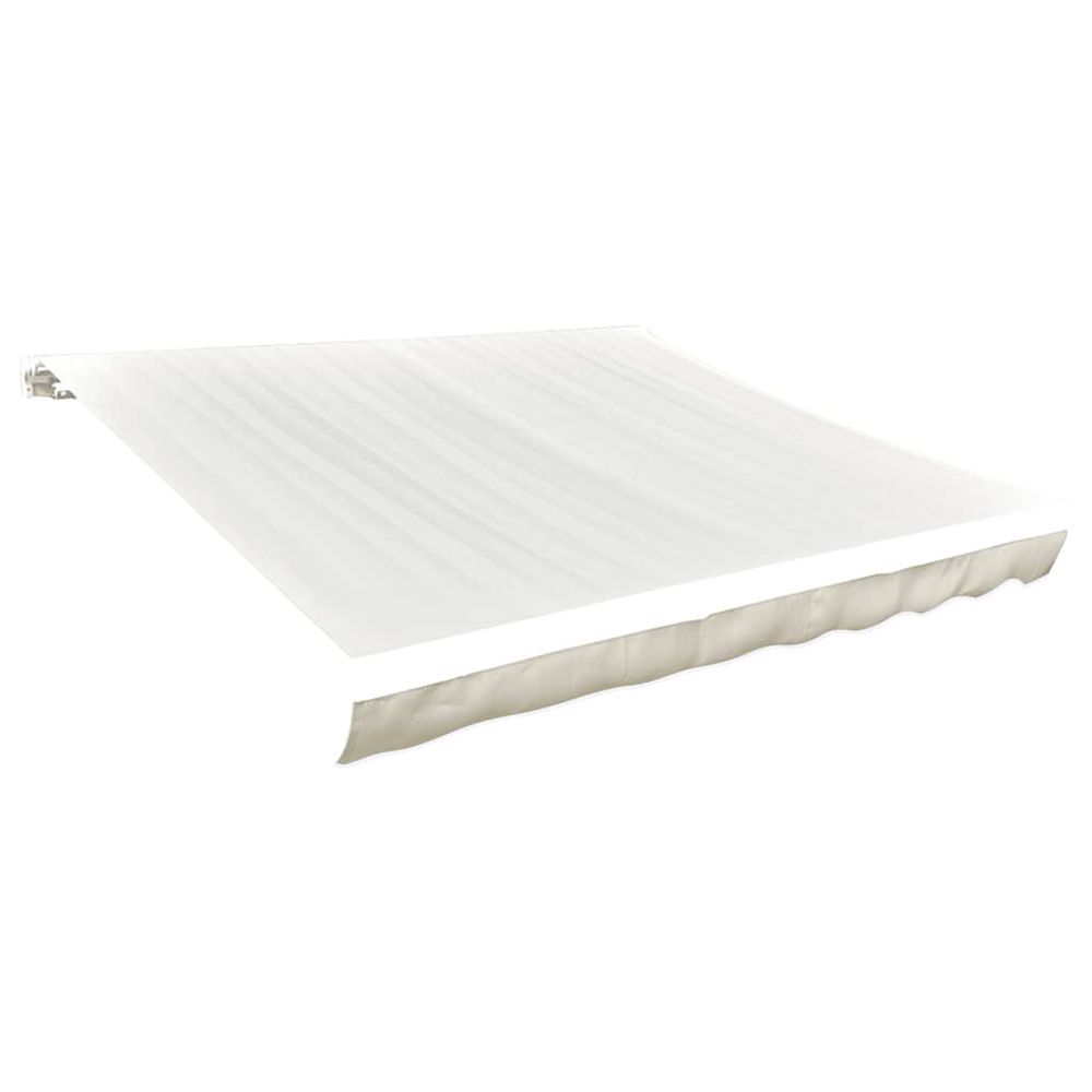 Tissu de remplacement pour auvent couleur crème 450x300 cm polyester