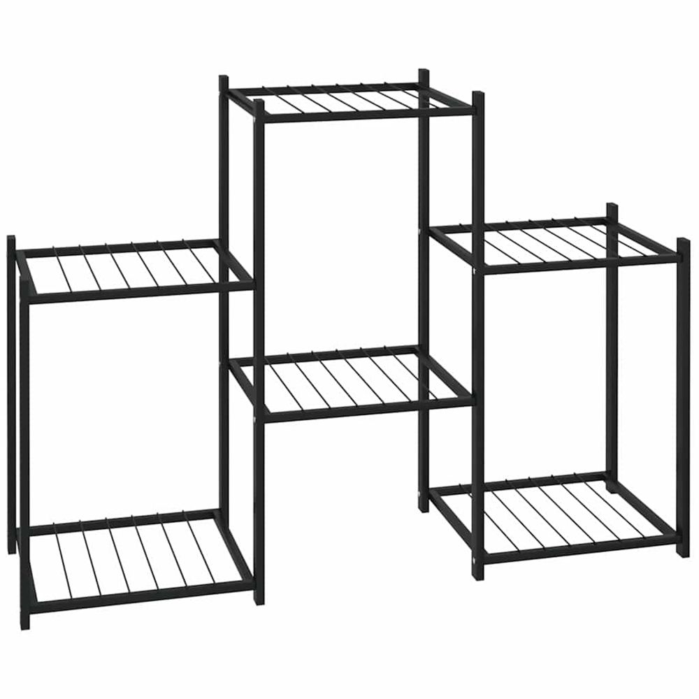 Jardinière d'extérieur 83x25x60 cm noir fer